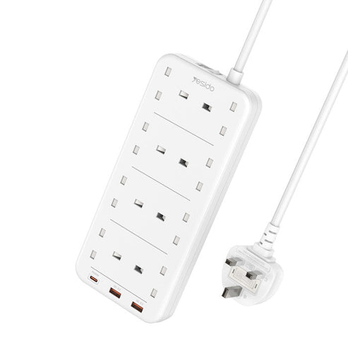 8 AC Ports Power Socket