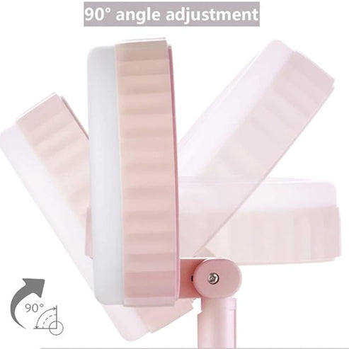 Mirror Folding Fan Light